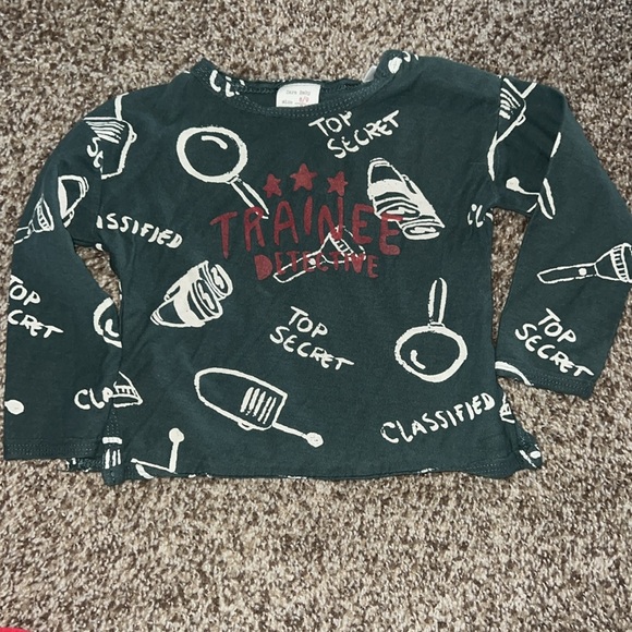 Baby Zara Tops and Pants Five Piece Bundle Set - Picture 2 of 13